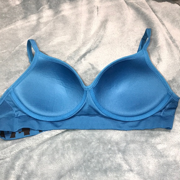 Blue LOVE Bra - Picture 2 of 4